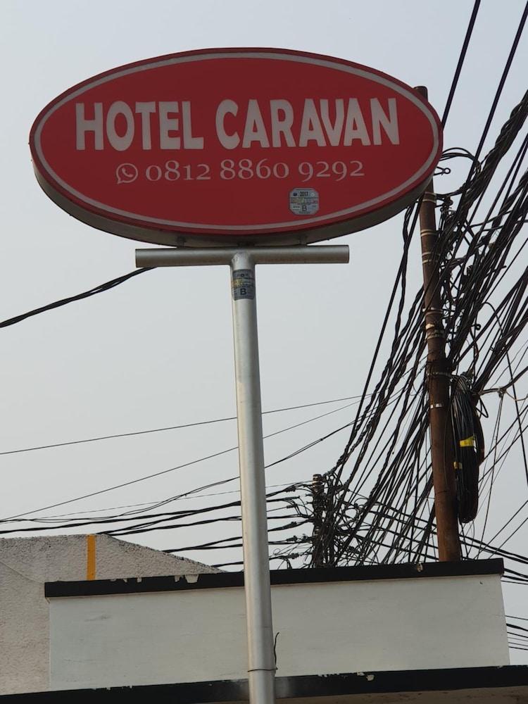 Hotel Caravan Tanah Abang ジャカルタ エクステリア 写真